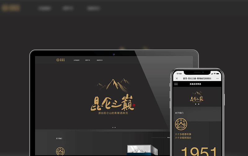 酒业网站建设-逸码科技研发案例